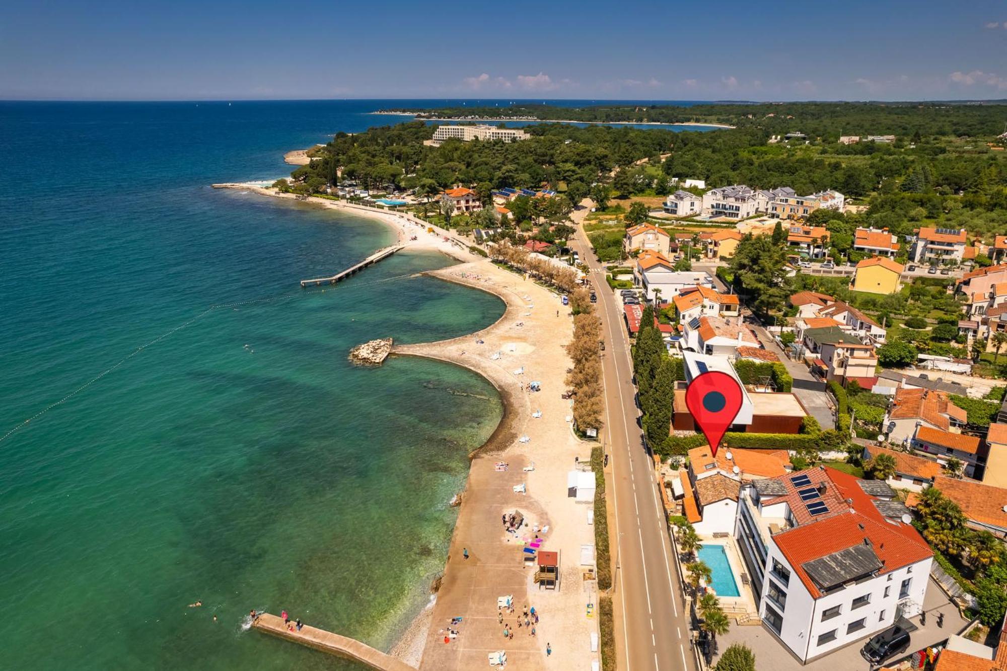 Beach House - Sea Breeze Porec Luaran gambar