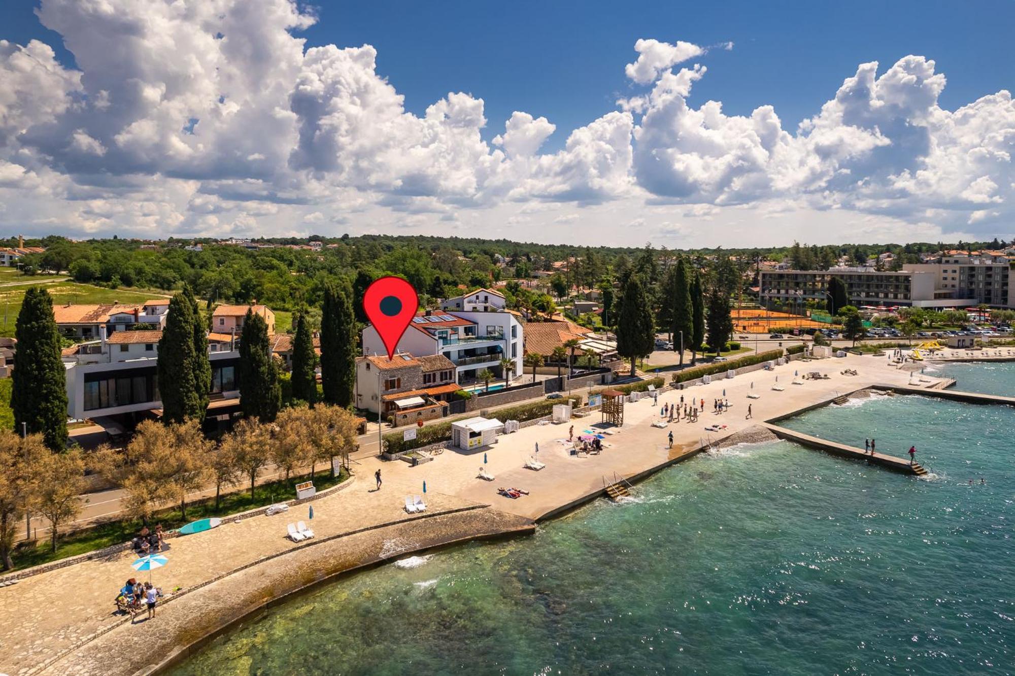 Beach House - Sea Breeze Porec Luaran gambar