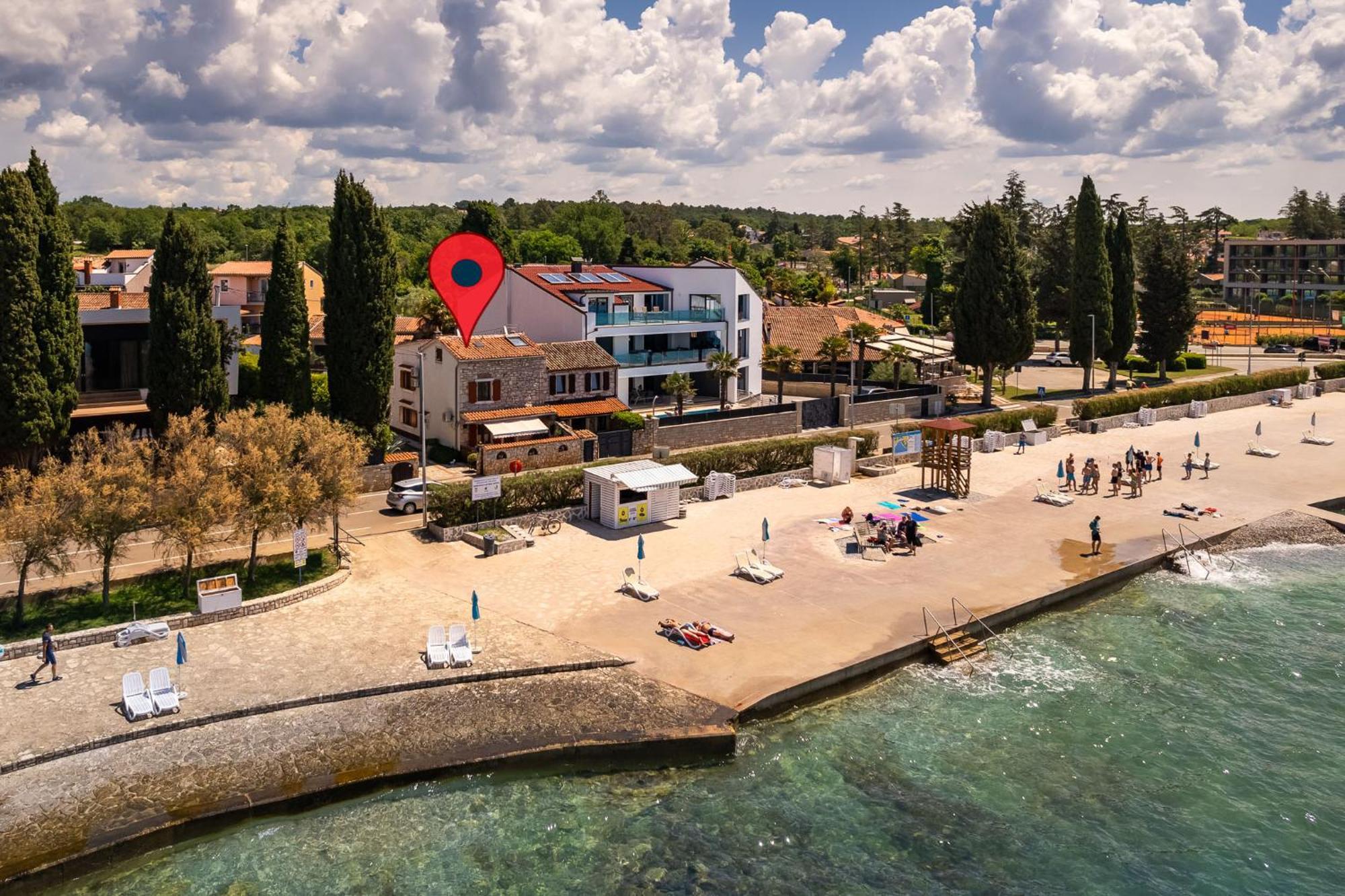 Beach House - Sea Breeze Porec Luaran gambar