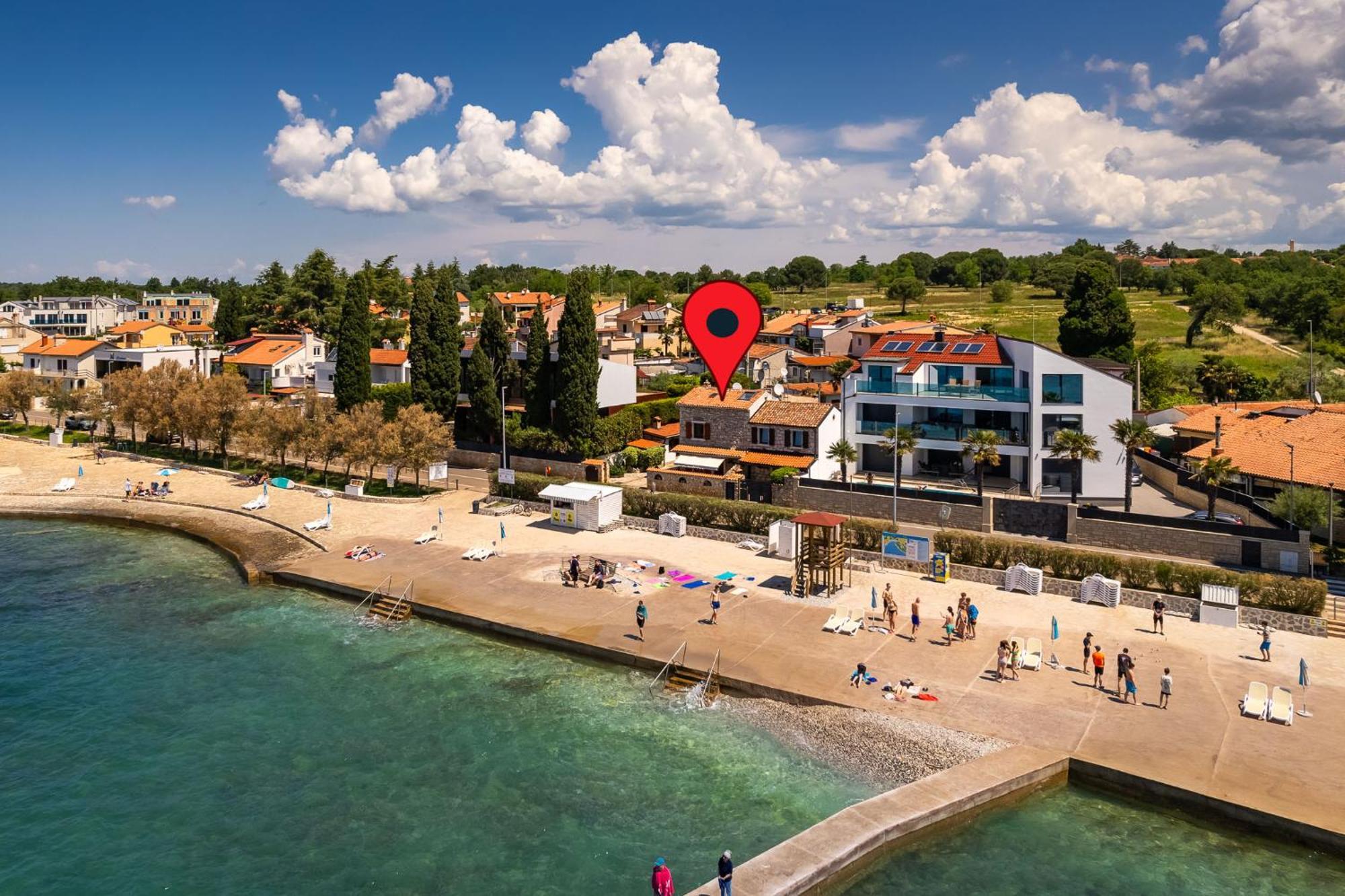Beach House - Sea Breeze Porec Luaran gambar